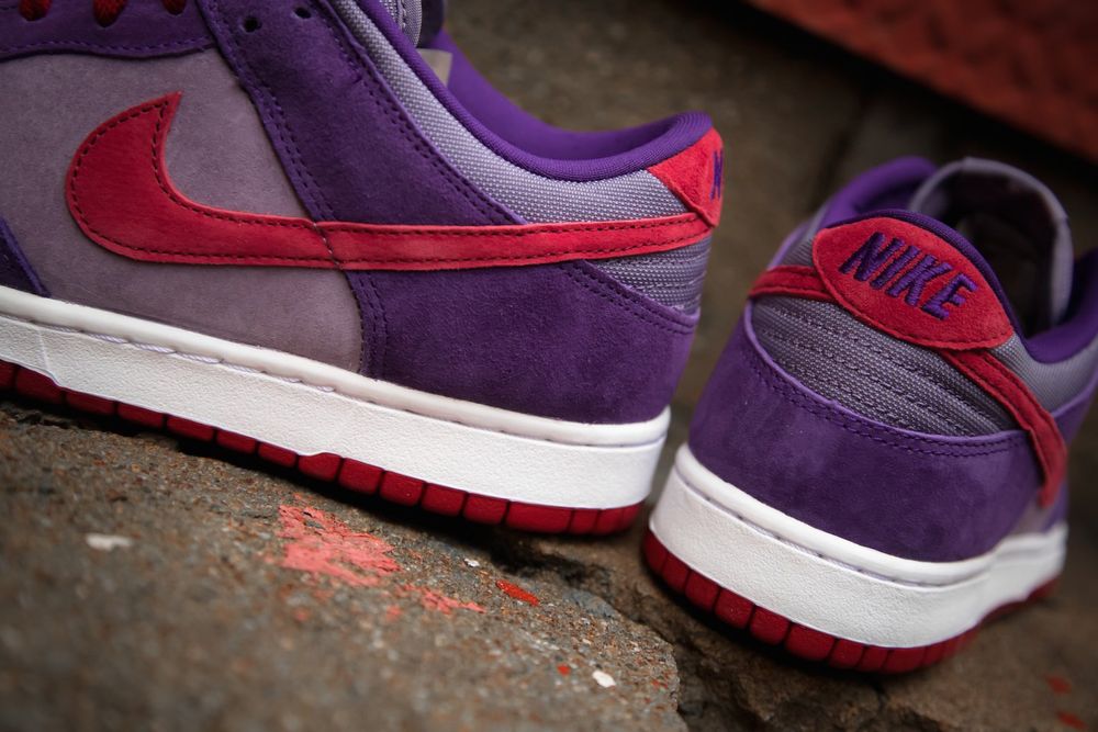 Кросівки Nike Dunk Low SP Plum Найки Данки пурпурні фіолетові замша
