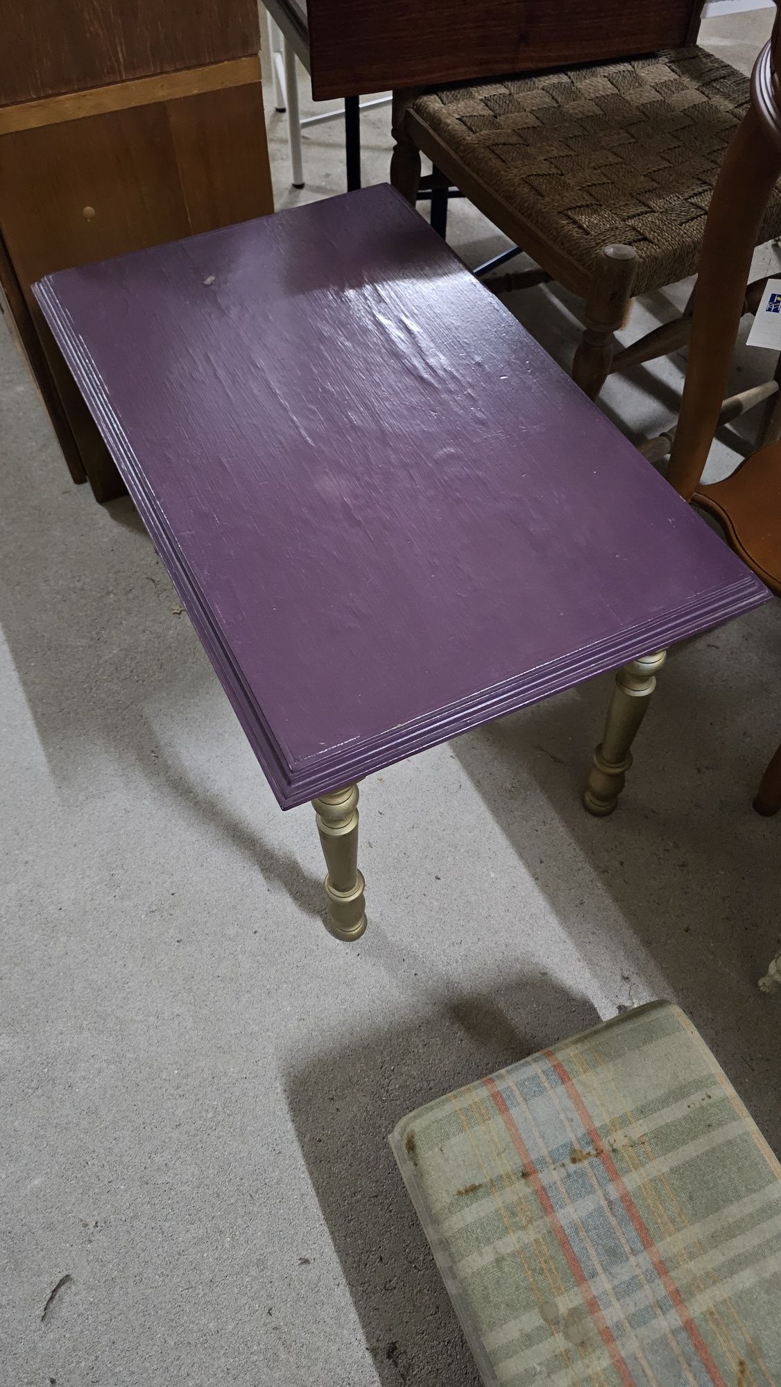 Mesa de centro recuperada