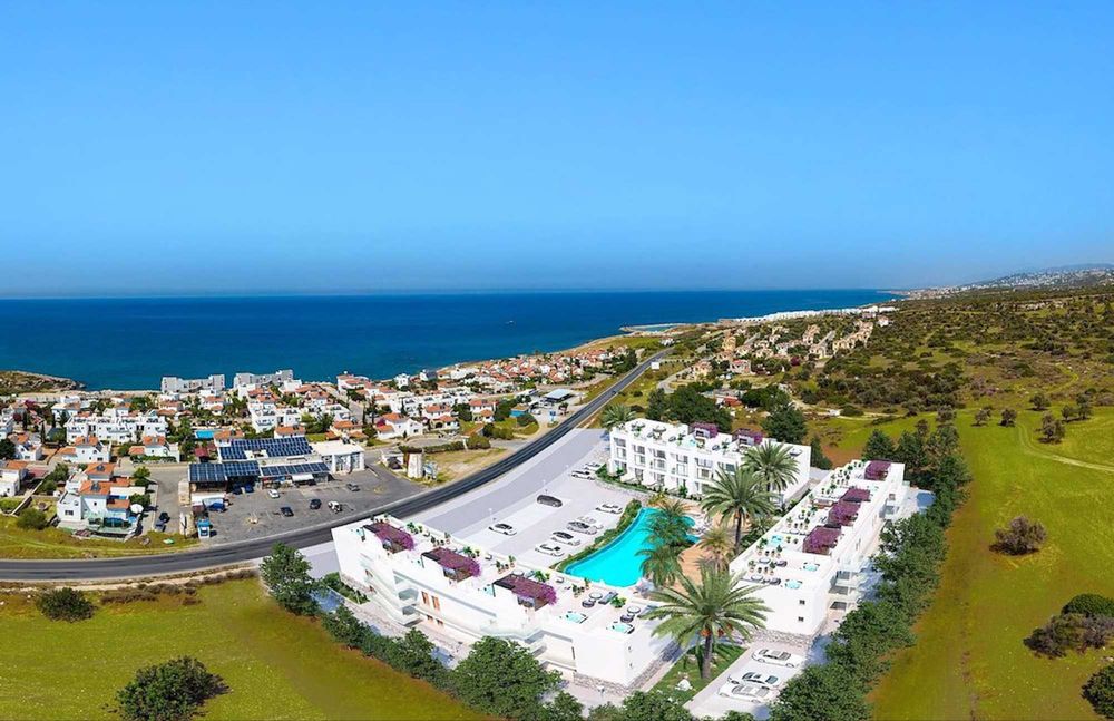 Gotowe studio z balkonem – 300 m od plaży/ Pole golfowe