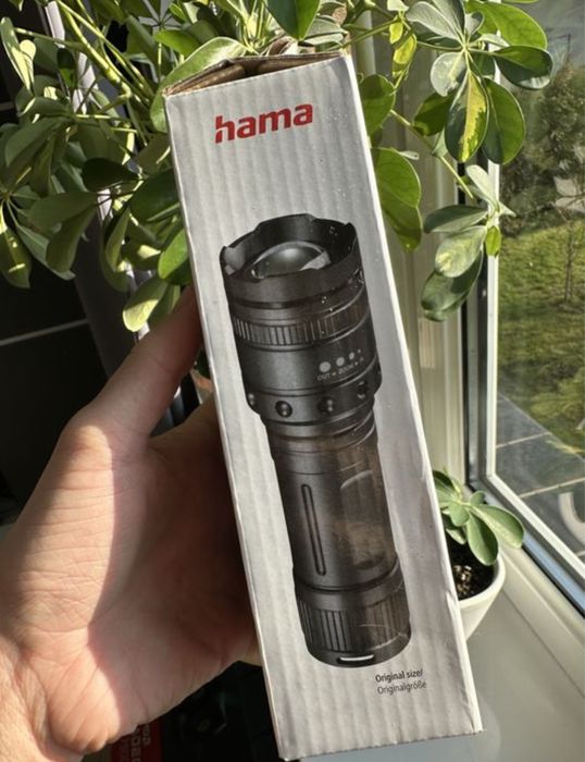 NOWA latarka HAMA led torch ULTRA PRO mocna
