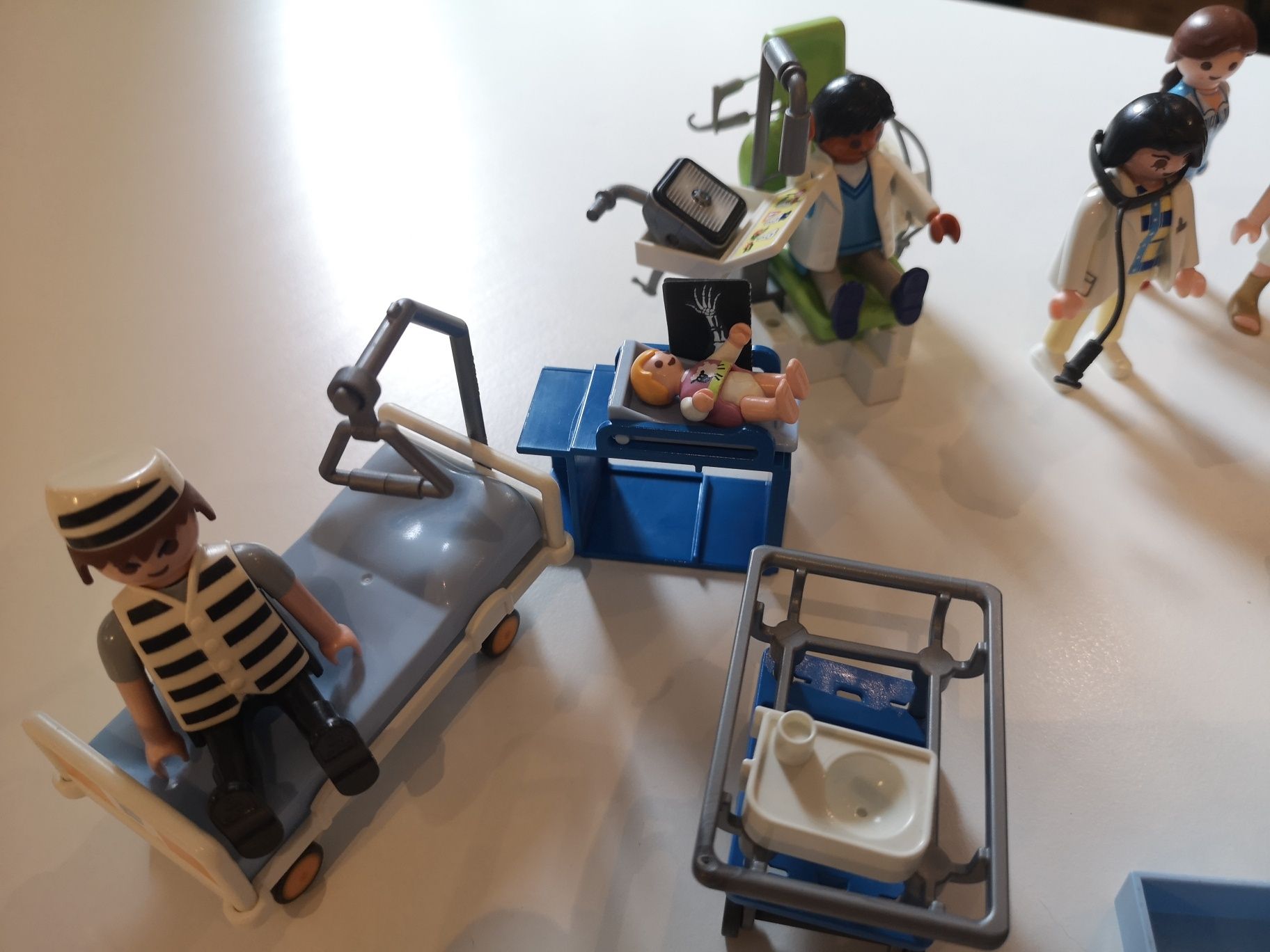 Playmobile dentysta/szpital i inne