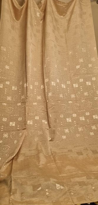 Zasłonka 240x140 cm złota