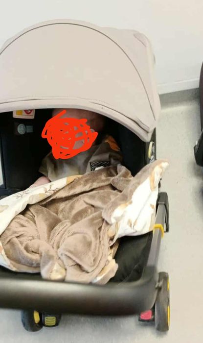 Fotelik wózek doona