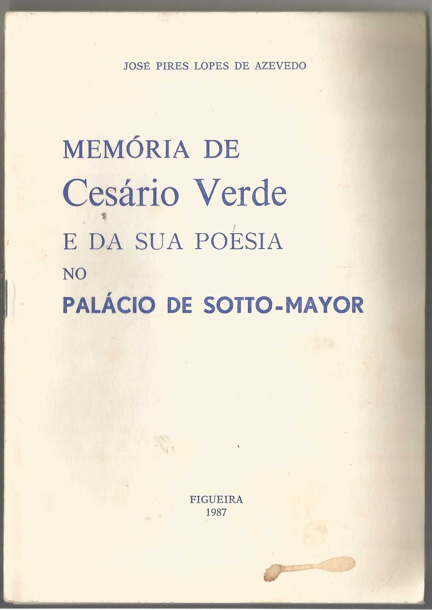 Memória de Cesário Verde e da sua poesia no Palácio de Sotto-Mayor