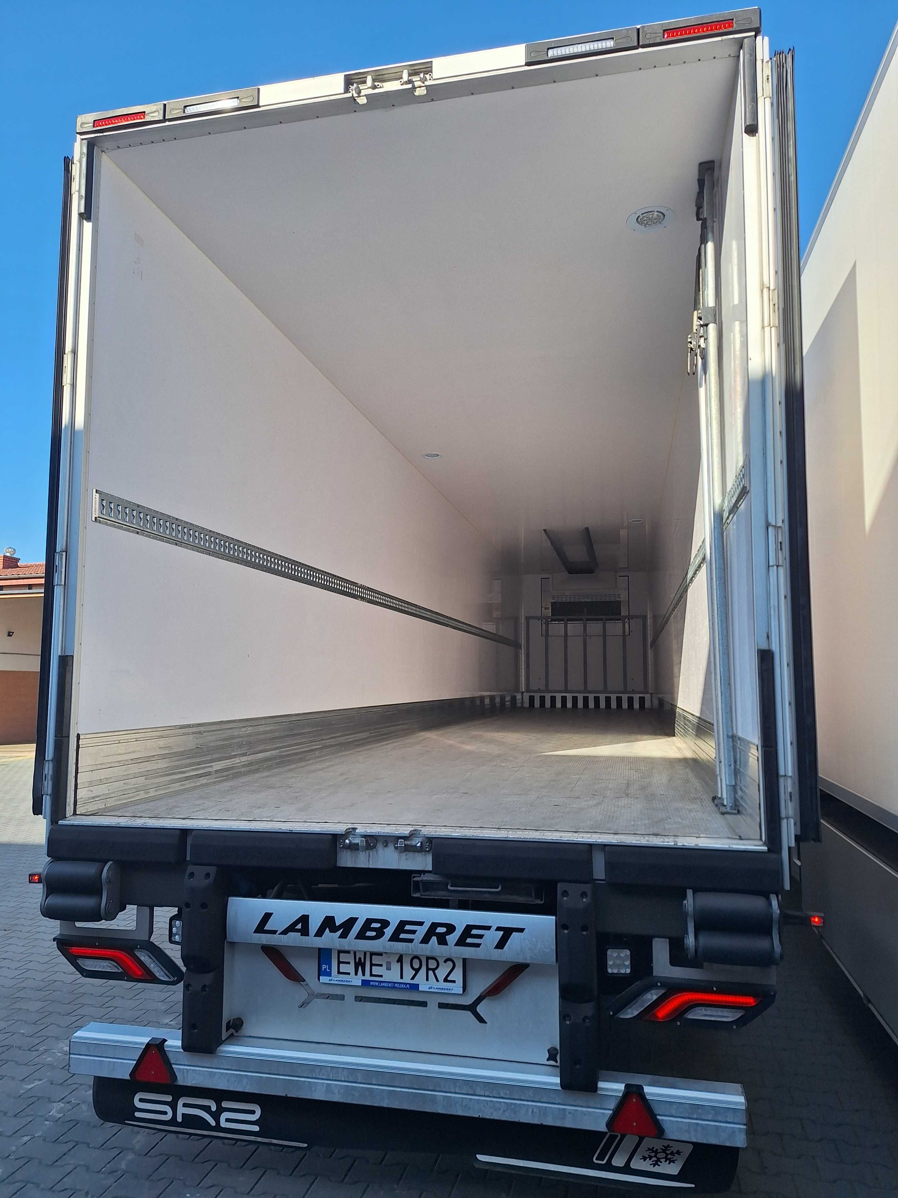 Naczepa chłodnia Lamberet standard ALU  Carrier 1550 1 WŁ jak nowa