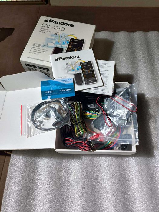 Автосигнализация Pandora DXL 4910 с автозапуском и GPS/GSM/Bluetooth