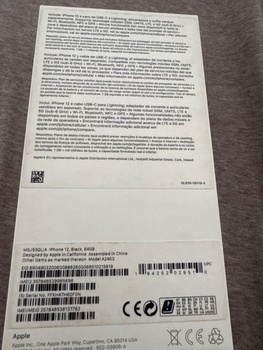 Iphone 12 64gb nao liga !!!