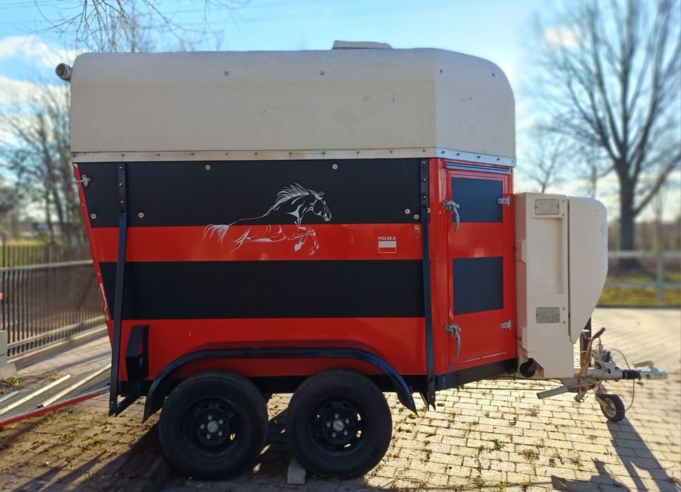Przyczepka 1,5 konna DMC 1300, PL, gotowa