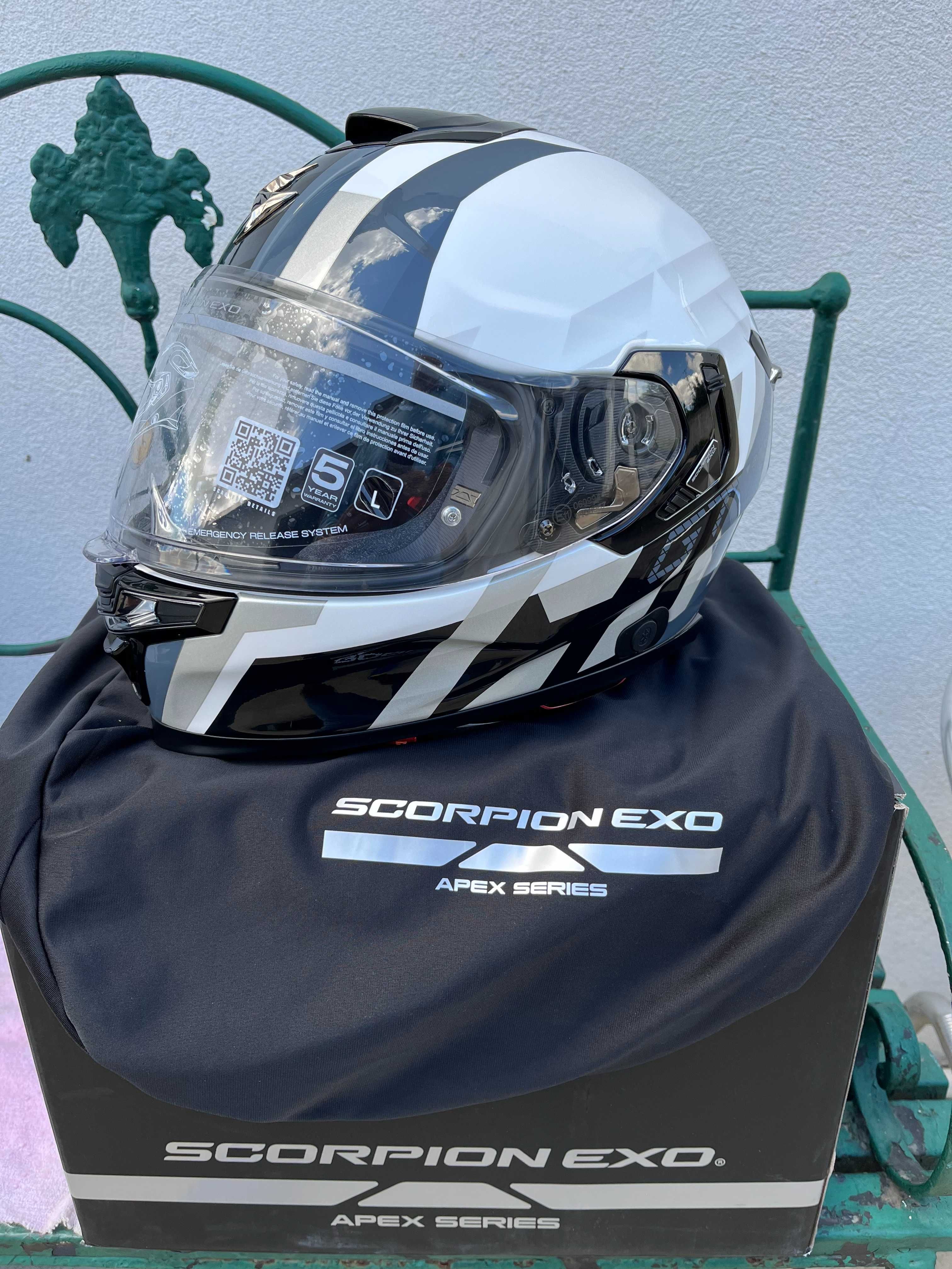 Capacete Integral Scorpion Exo-GT SP Air Touradven