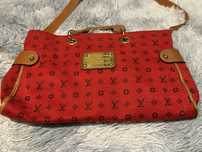 LV Czerwona torba damska Louis Vuitton torebka