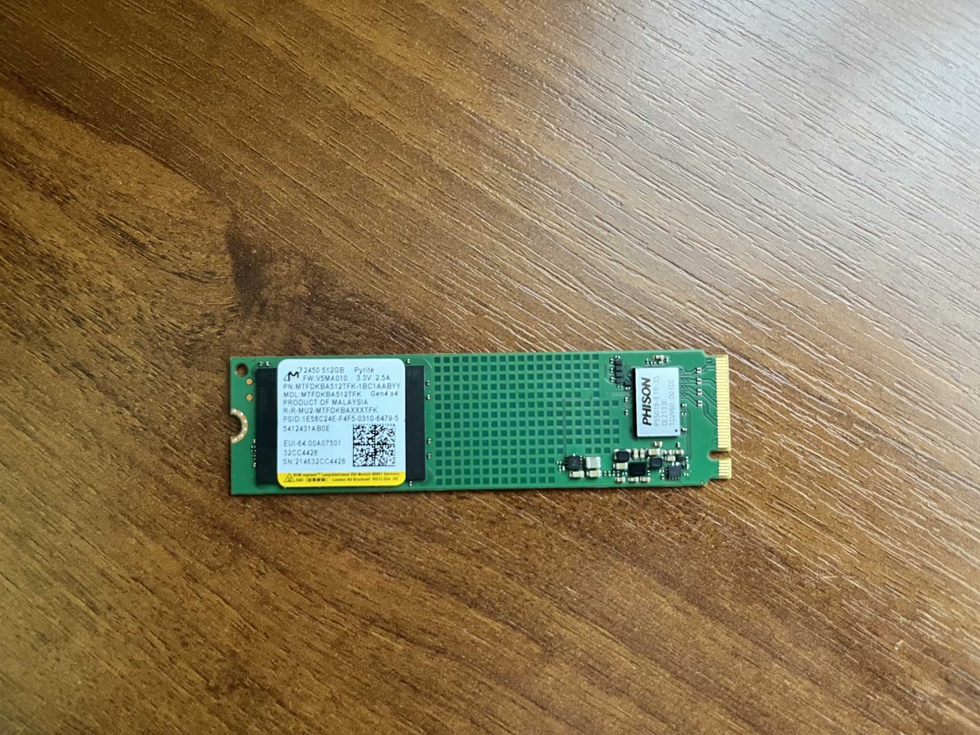 SSD накопичувач Micron 2450