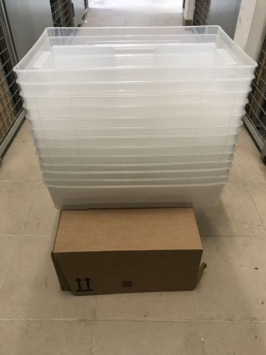 Ikea SAMLA wkład do pojemnika 45/65 l, przezroczysty