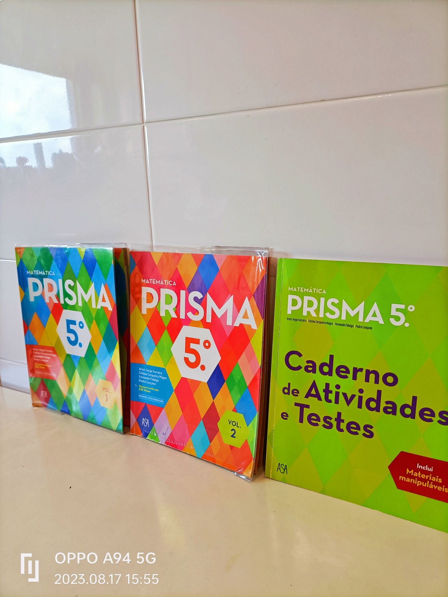 Prisma 5° Ano- Manual 1 e 2+Caderno de Atividades