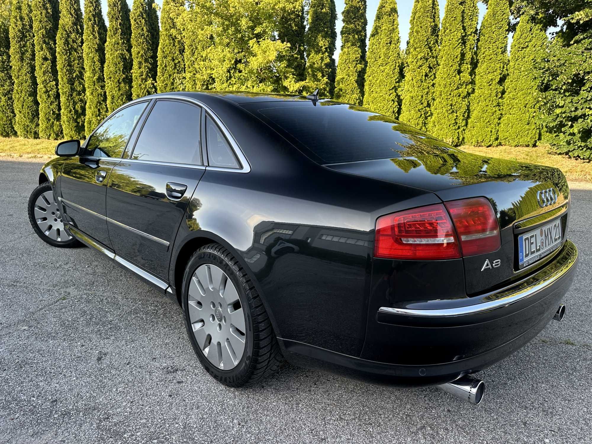 AUDI A8 D3 LIFT 3.7 V8 280PS QUATTRO BiXenon Komforty BOSE 18" PIĘKNA!