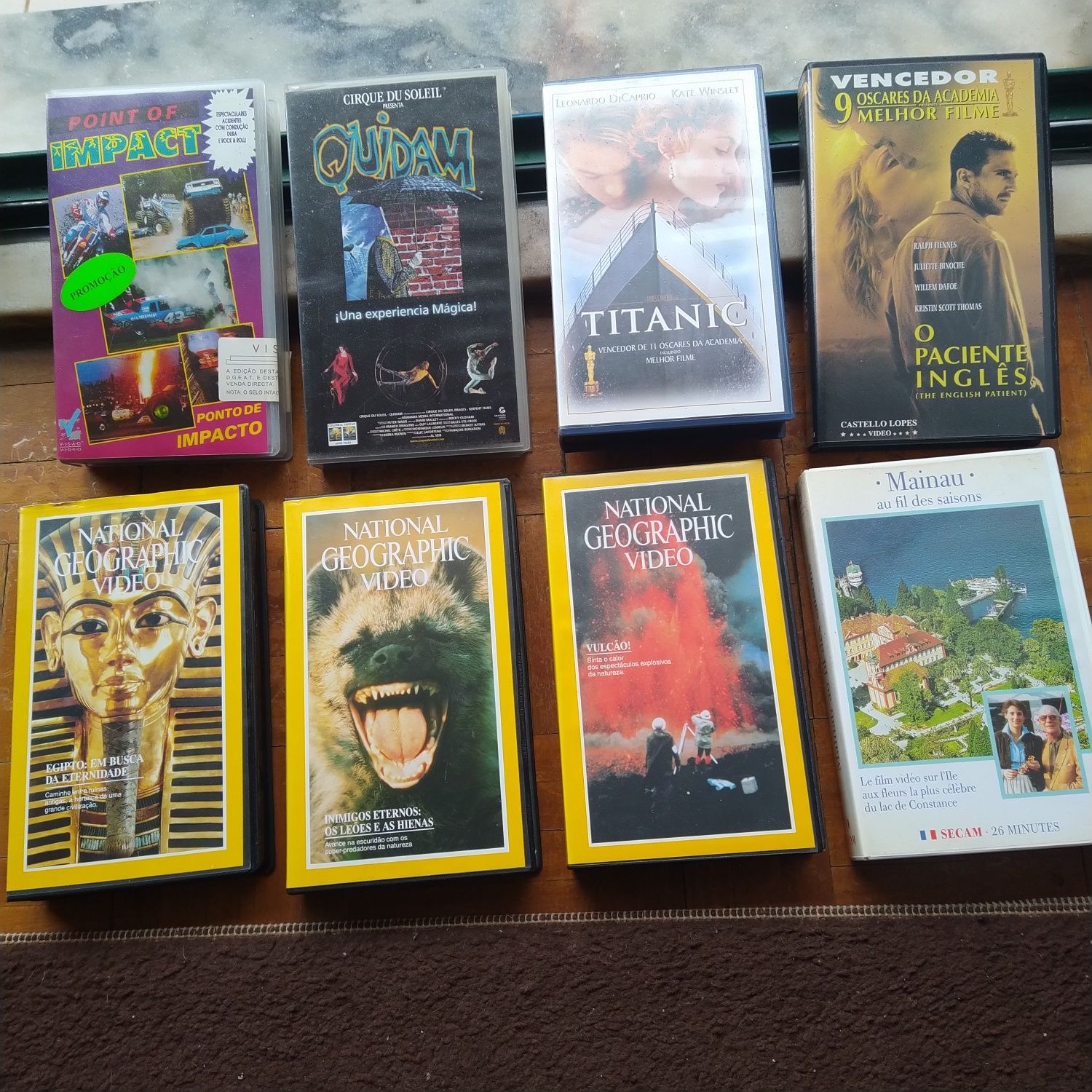 Cassetes VHF filmes