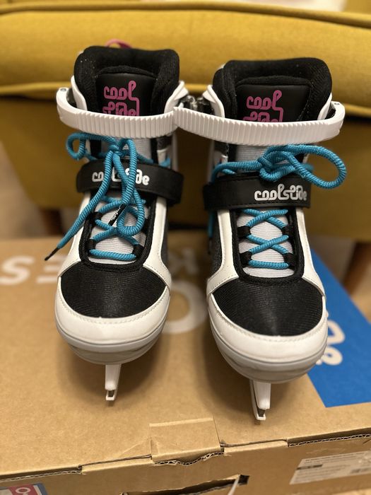 Okazja!! Łyżwy damskie, jak nowe,  rozm. 39, piękne, naostrzone!