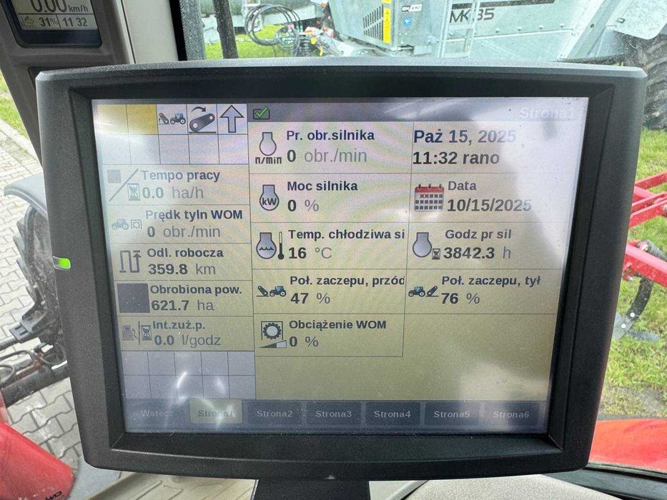 Трактор Case Puma 200 2020 рік, наробіток 3882 мото/год