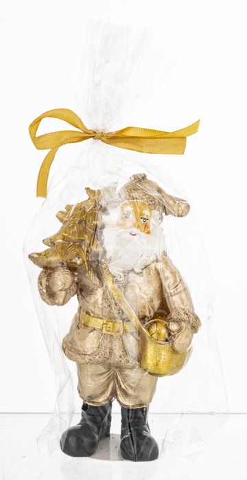 Świeca Mikołaj  Złoty