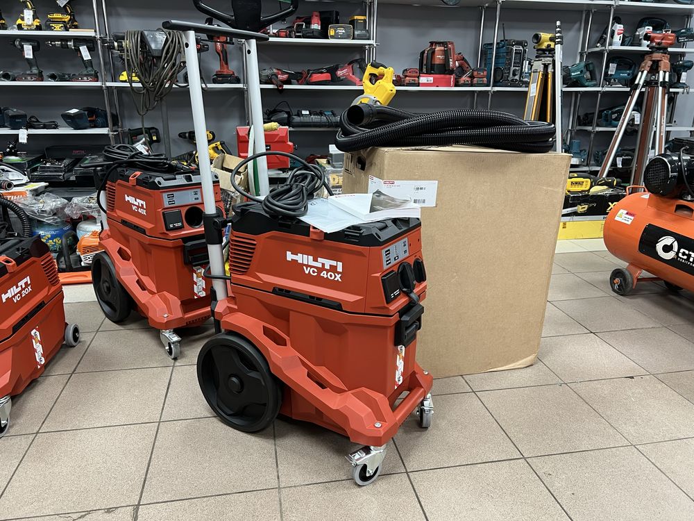 Пилесос Hilti VC 40LX -MX нові 2025 рік РАЗПРОДАЖА!