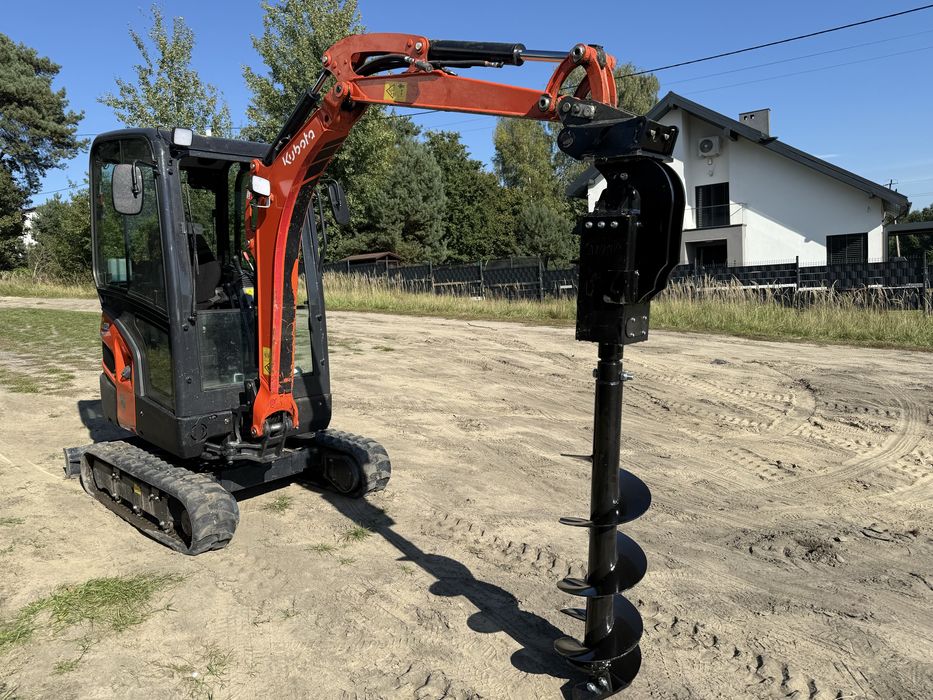 Wiertnica wozidlo wywrotka koparki wynajem kubota CAT bobcat