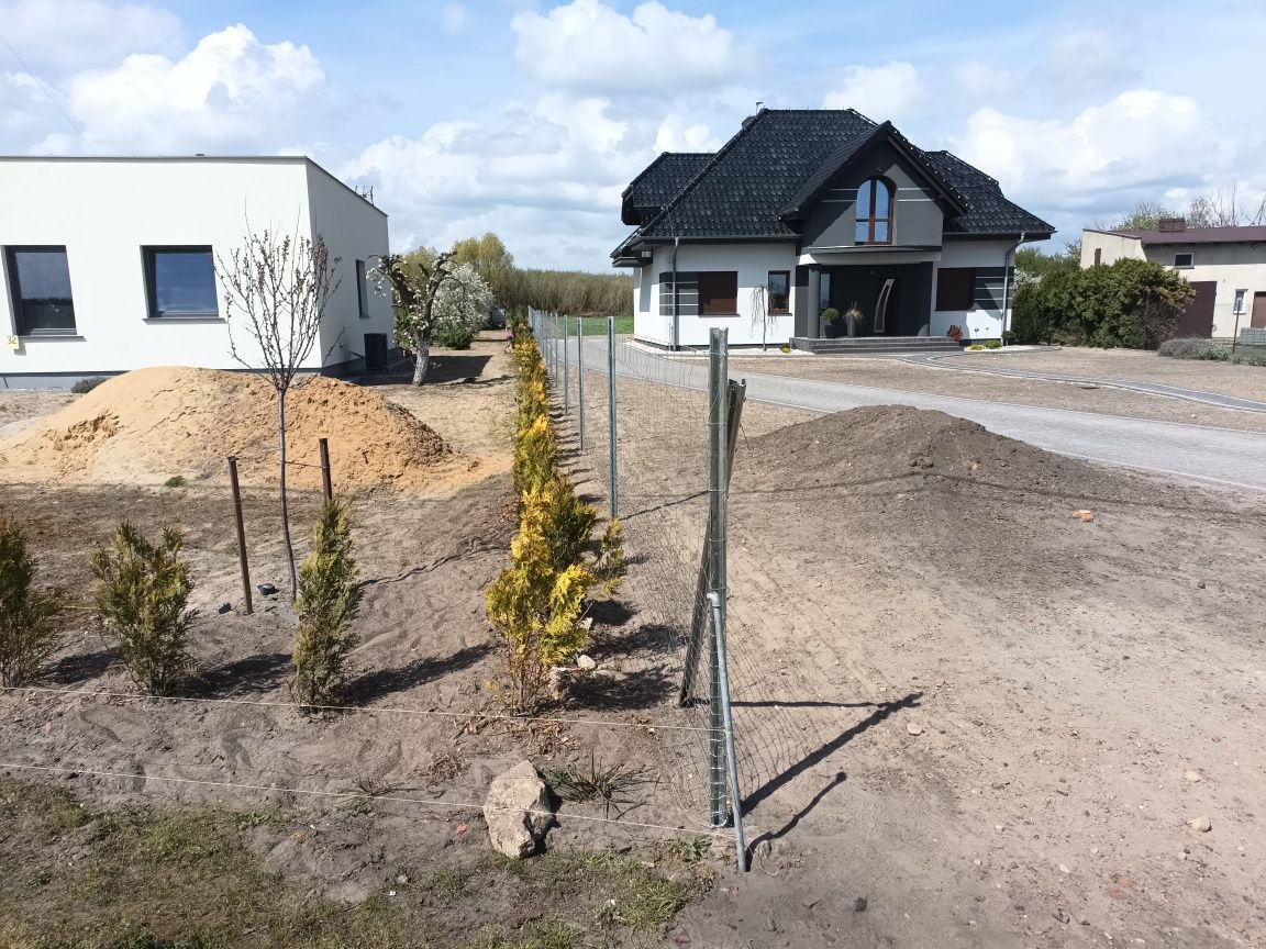 Ogrodzenie systemowe , tymczasowe, budowlane, leśne, siatka leśna
