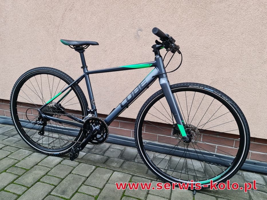 Rower męski crossowy CUBE koła 28 SHIMANO SORA aluminium rabat WYSYŁKA