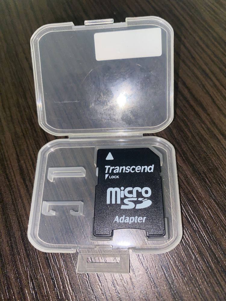 Переходник с SD на MicroSD карт памяти Transcend