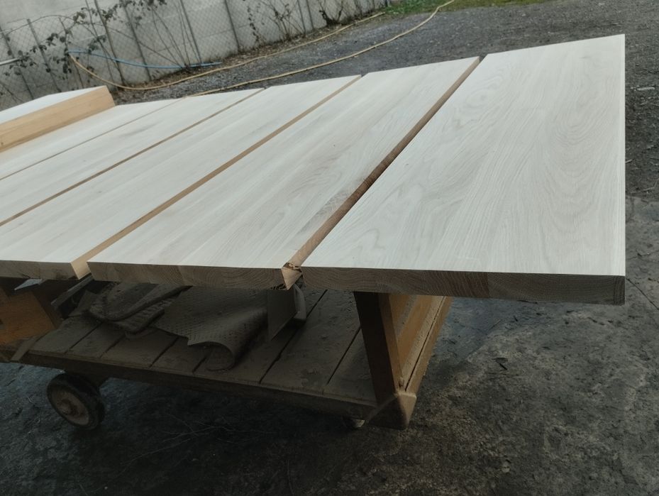 Stopnie schody trepy dębowe 33x115x3,2cm t