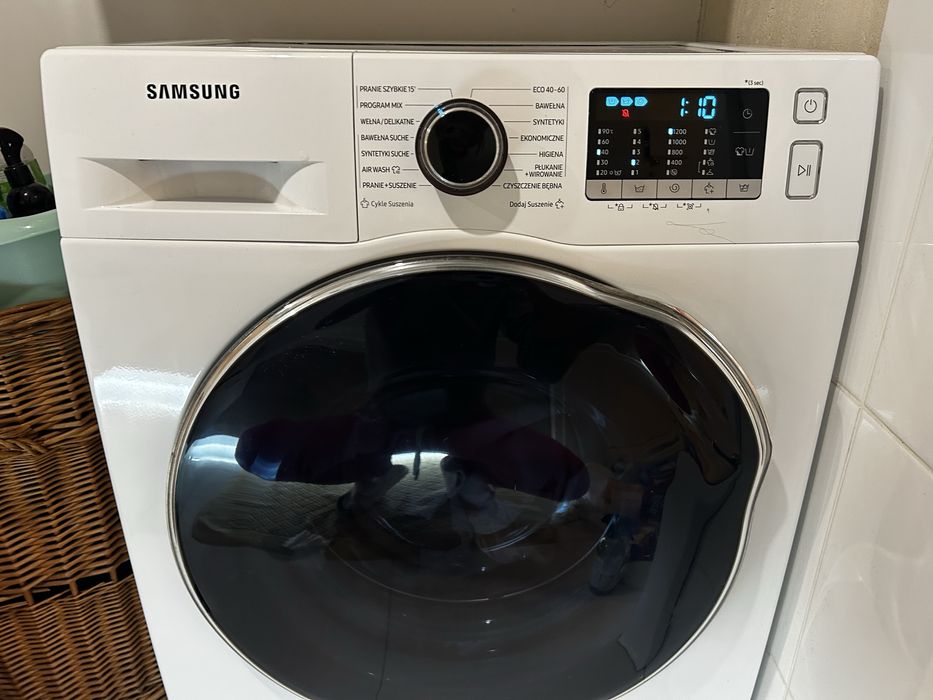 Pralko-suszarka Samsung WD8NK52E0AW Ecobbubble 46cm 8kg/5kg