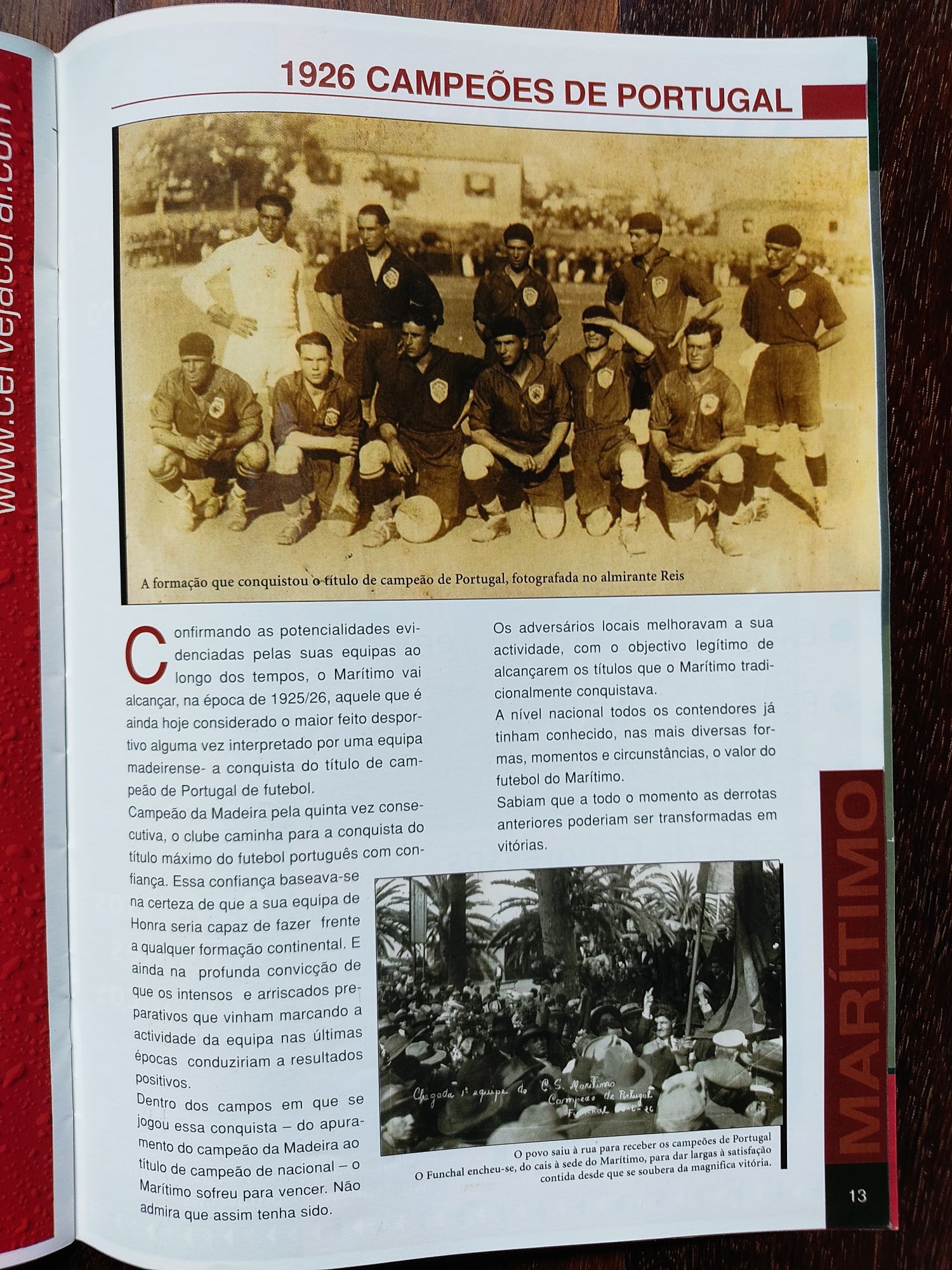 Revista especial do Marítimo 2003