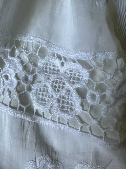 платье сарафан dolce & gabbana  шелк прошва