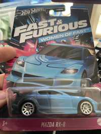 Hot Wheels Fast And furious Mazda RX8 nowa