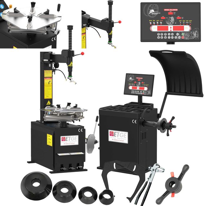 Zestaw Wulkanizacji Wyważarka Automat Montażownica Dostawa Cała PL 0zł