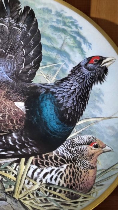 Zestaw 2 kolekcjonerskich talerzy  Franklin