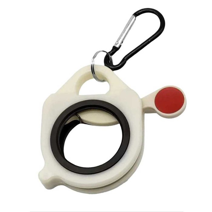 Fluorescencyjny organizer do opasek kablowych trytek