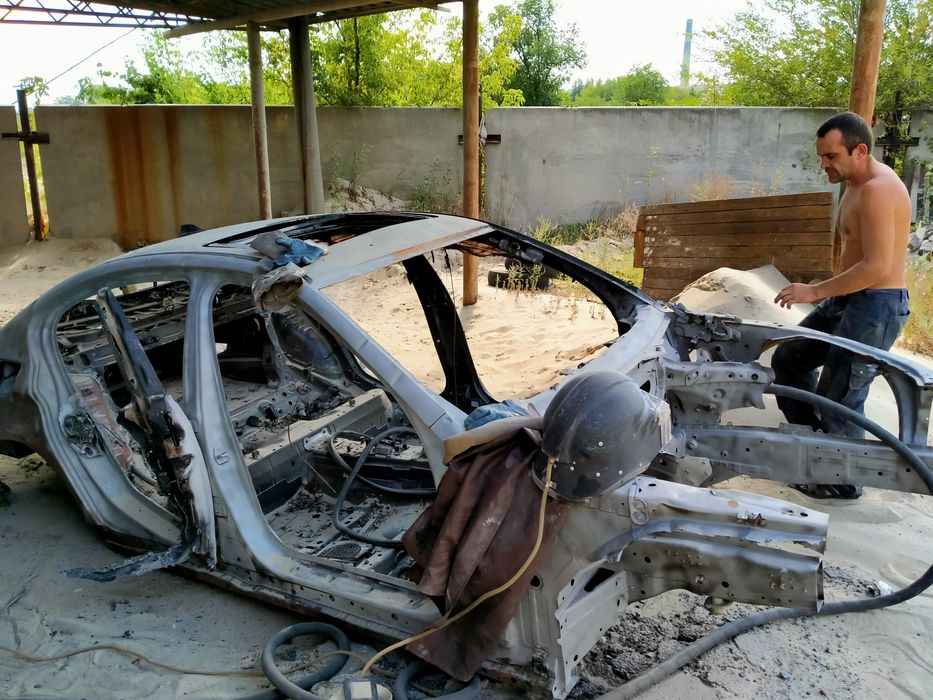 Пескоструй красный камень