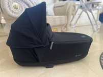 Nowa Gondola Cybex e-Priam Lux Kolor Serphia Black z adapterami