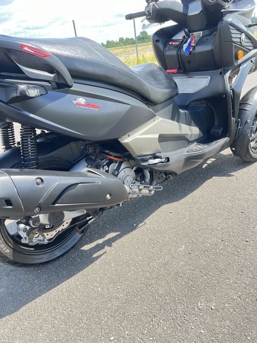 Duzy skuter quadro 350, piaggio mp3, kat B