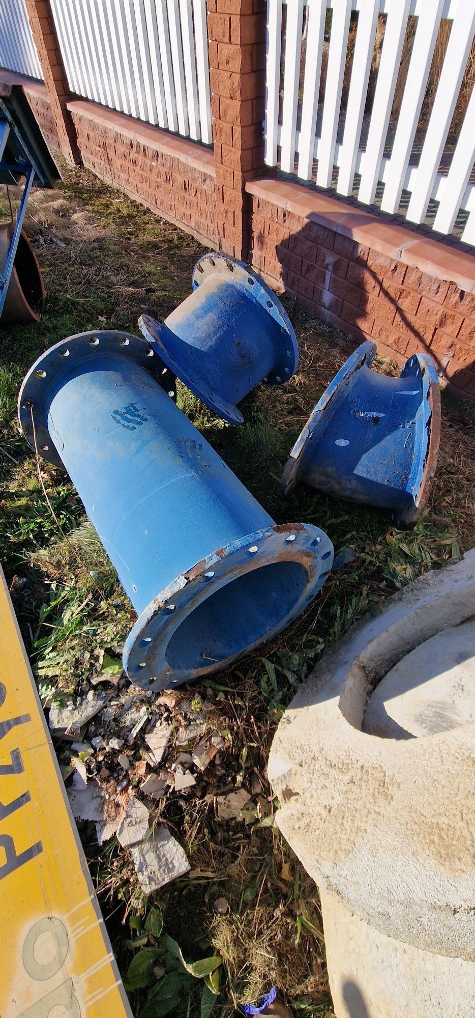 Żeliwo DN400 , kolana kształtka rura