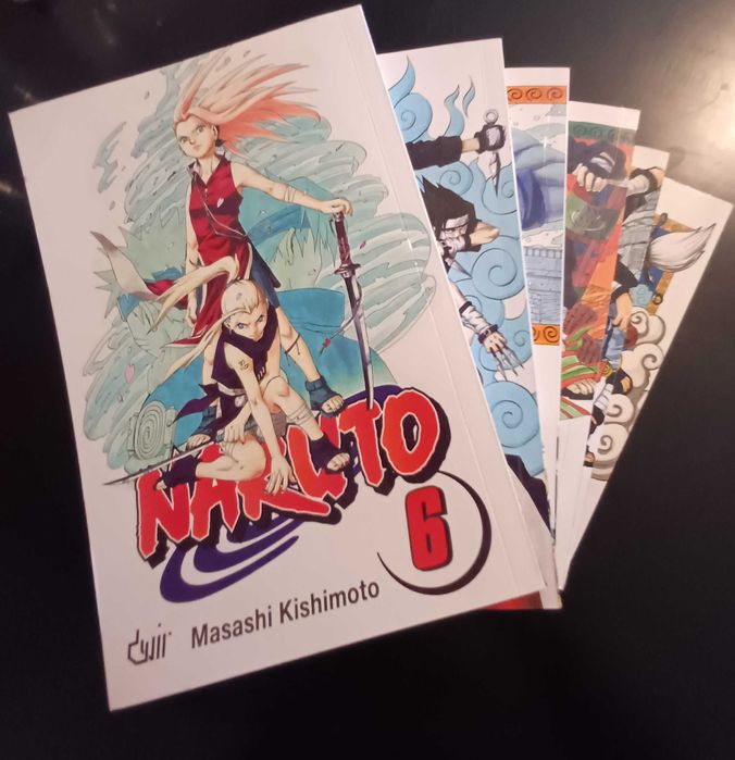 Naruro Mangá vol 1 - 6