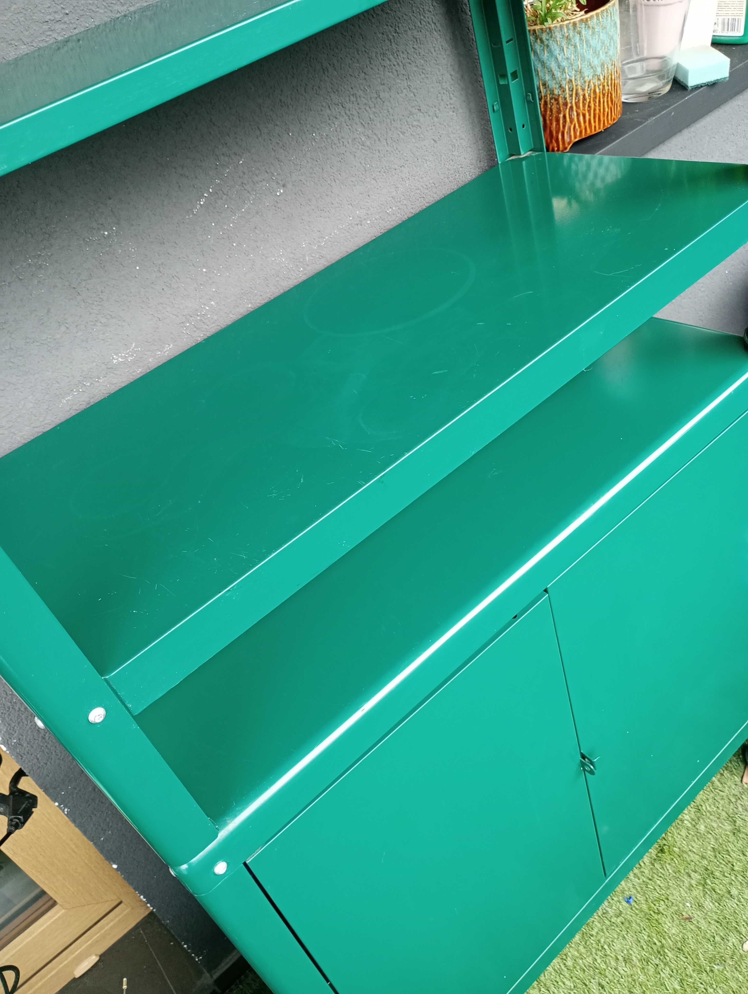 Regał zewnętrzny - unikatowa szafka na balkon Kolbjorn Ikea
