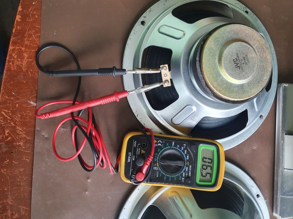 Продам Японские мощные НЧ динамики JVC  265 мм по корзине 10 дюймов...