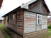 Dom z bala 10cm do rozbiórki przeniesienia wzorowy stan z drewna