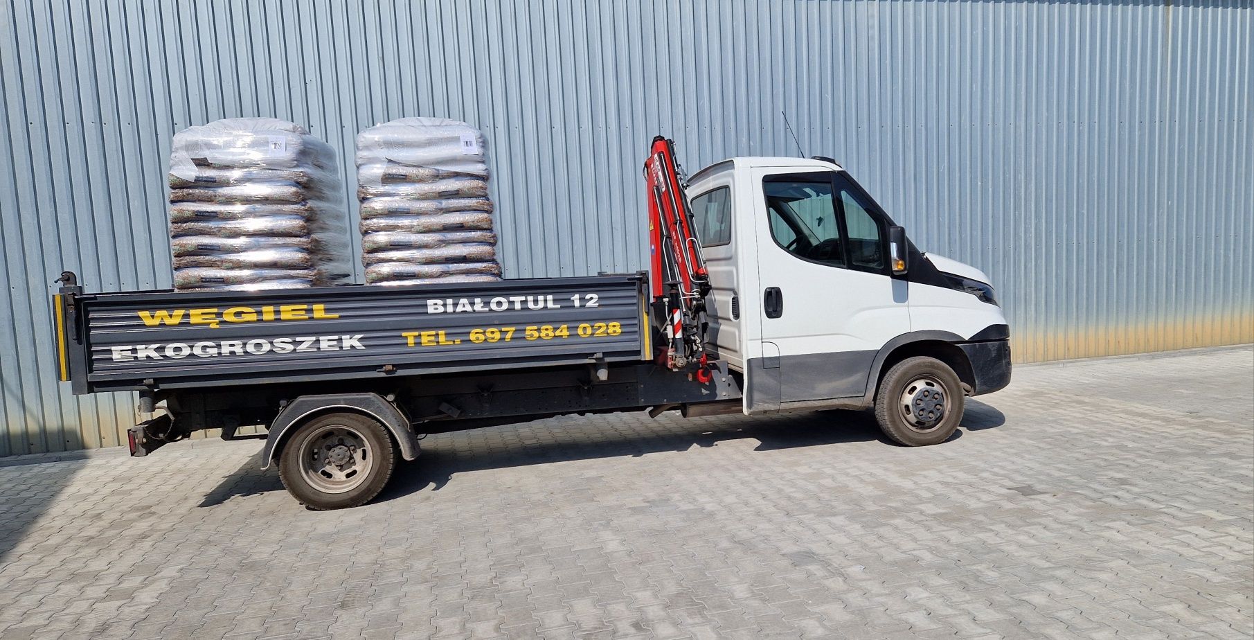 Pellet drzewny - Wegiel - Ekogroszek- Transport