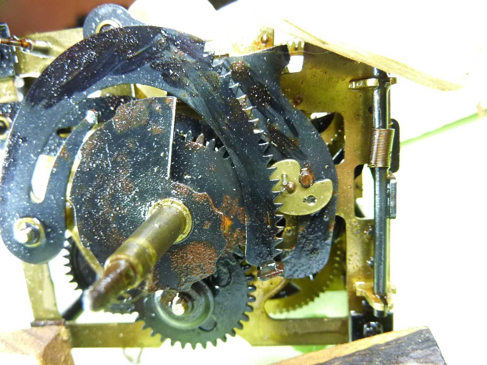 Mechanizm Starego Zegara Wagowego 76 z kukułką