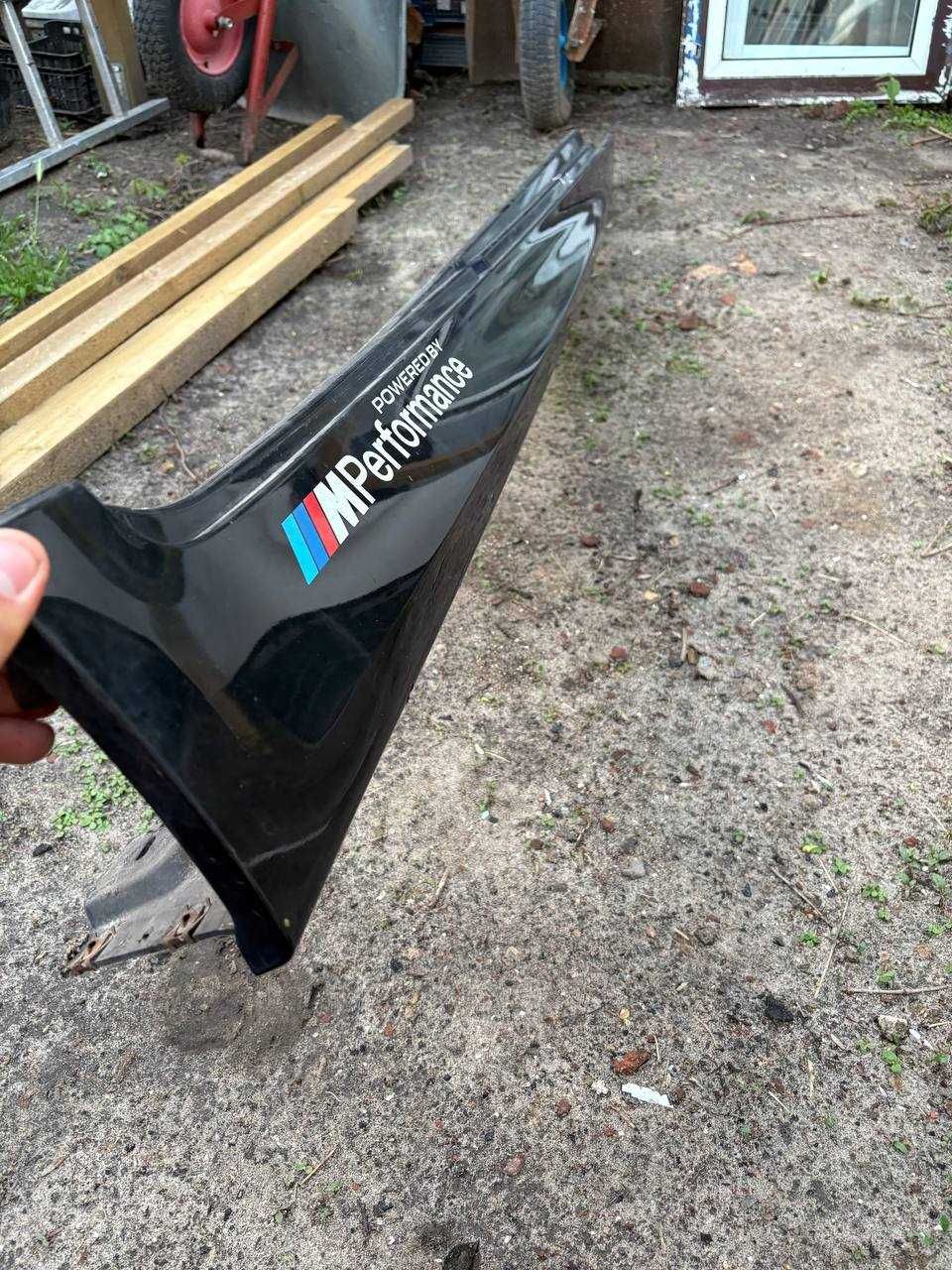 Listwa progowa lewa prawa BMW 5 F10 F11 Mpakiet Schwarz 2