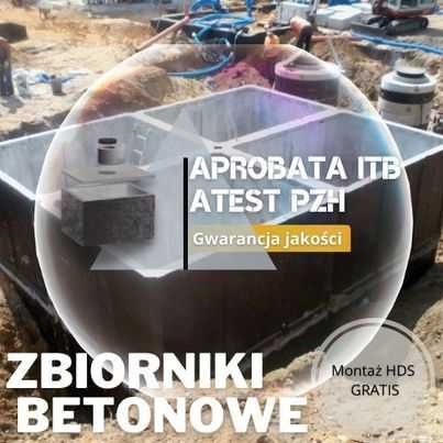 Zbiornik Betonowy 10m3 Schron Szambo Piwniczka Deszczówka Kanał Gnojów