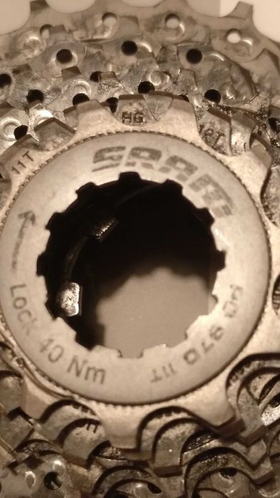 Cassete SRAM em bom estado