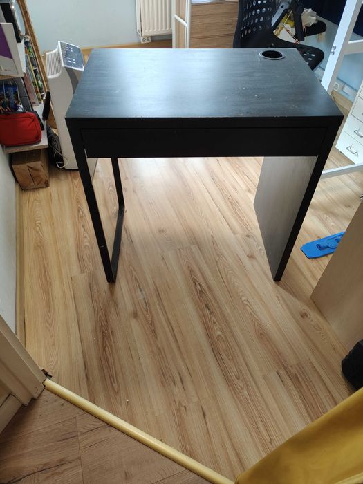 Biurka białe i czarne - IKEA MICKE 73x50x75 cm