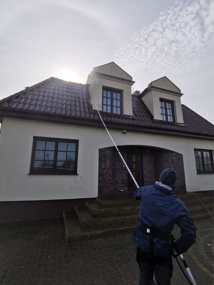 Profesjonalne Mycie Ciśnieniowe gorąca woda 100°C